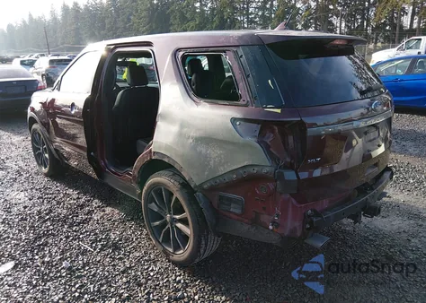 2018 Ford Explorer Xlt z USA, uszkodzony, nr VIN 1FM5K8D8XJGA56823